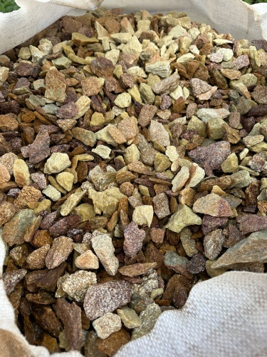 Златолит персиковый декоративная каменная крошка купить в Астраханской области