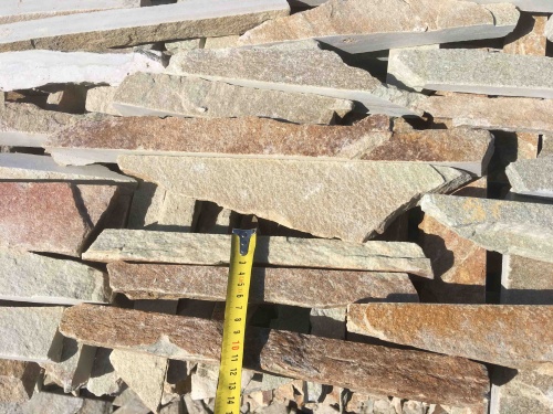 Горбушка златолит золотистый для облицовки купить в Астраханской области