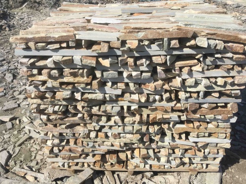 Горбушка златолит золотистый для облицовки купить в Астраханской области