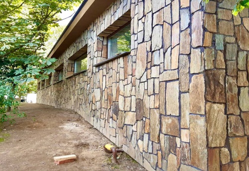 Плитняк кора дерева для цоколя, отмостки купить в Астраханской области