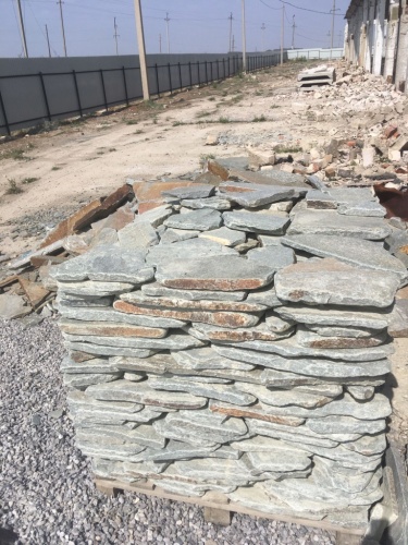 Златолит серебристый галтованный для лестниц купить в Астраханской области